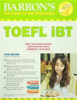 Barron's TOEFL IBT With Audio Cds And Cd-Rom